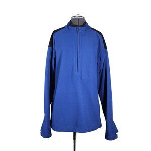 Footjoy Dryjoys men's half zip mock neck performance fleece golf sports jacket L